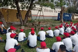 En Veracruz, invitan a jóvenes a formar parte del Servicio Militar Nacional