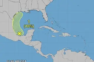 Reportan que amplia área de baja presión 'ocasionará aguaceros y tormentas' en Veracruz