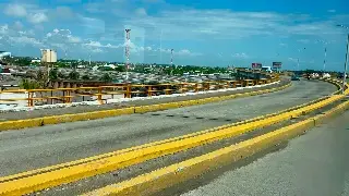 ¡Precaución! Estos vehículos ya no pueden pasar por el puente Allende de Veracruz