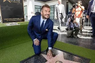 David Beckham recibe una estrella en el Paseo de la Fama de Hollywood