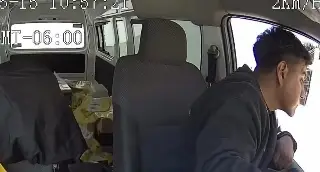 Captan asalto a trabajador de paquetería. Autoridades buscan al ladrón (+Video)