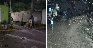 Lluvias en Veracruz: afectaciones en varios municipios por inundaciones y crecida de ríos