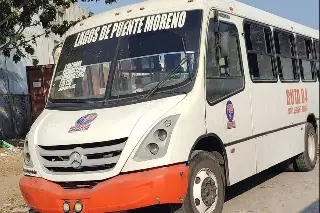 Chofer de camión Puente Moreno prensó a niña con síndrome de Down al bajar