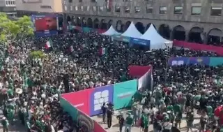 ¡Una fiesta total! Así se vive el ambiente en Guadalajara por partido de México en el Mundial 