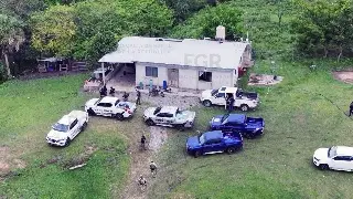 En cateo en localidad de Veracruz, aseguran arsenal, drogas y racer ¿Hubo detenidos?