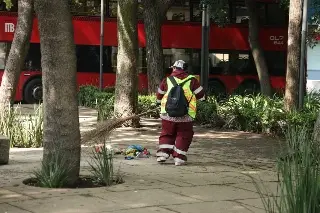 Esta cantidad de basura tiraron en celebración por triunfo de Selección Mexicana
