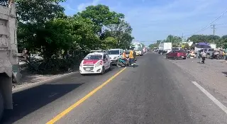 Retiran bloqueo de la carretera federal en Paso San Juan