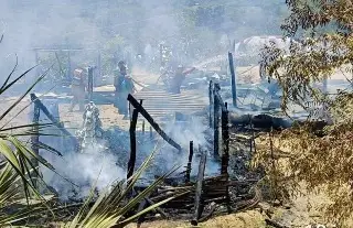 Se incendian 3 casas en Tantoyuca, Veracruz; una persona sufre quemaduras 