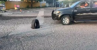 Reportan registro sin tapa en calles de Veracruz 