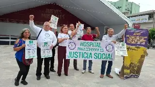 A 35 años de explosión en planta de plaguicidas en Veracruz, afectados se manifiestan; esto piden