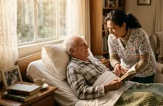 Aprende a cuidar a un adulto mayor, dales tu cariño y autoempléate