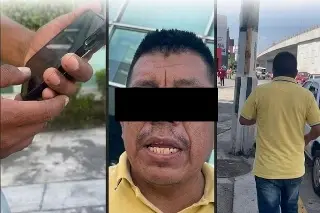Graban a otro presunto acosador de jóvenes en Xalapa; ciudadano lo encara y huye