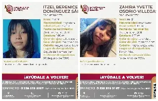 ¿Las has visto? Buscan a quinceañeras desaparecidas en Veracruz