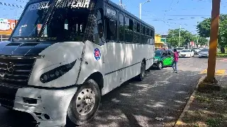 Camión atropella a mujer en Veracruz 