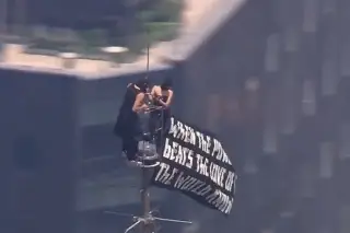 Dos personas suben a la cima del Empire State Building y se prometen matrimonio (+VIDEO)