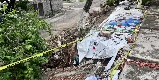 Un millón de pesos costaría reconstruir barda en escuela de Veracruz 