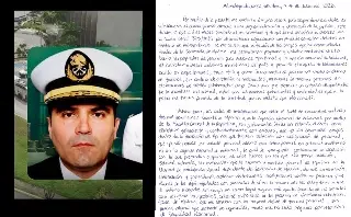 Marino acusado de huachicol envía octava carta a Sheinbaum; ¿qué le pide?