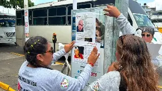 Colectivo denuncia falta de viáticos durante búsqueda en Poza Rica