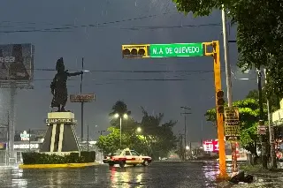 Semáforos sin funcionar en Veracruz 