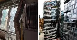 Emergencia en Nueva York por rascacielos en riesgo de derrumbe; vigas de soporte se doblaron