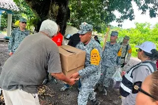 Despliegan Plan DN-III-E en Paso de Ovejas tras desborde del río Tolome