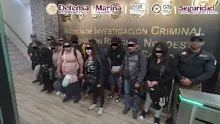 Detienen a 11 pasajeros con 165 kilos de cocaína en Aeropuerto de Tijuana