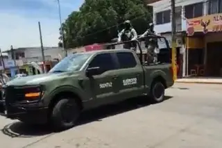 Fuerte movilización policiaca cerca del centro comercial en Veracruz 