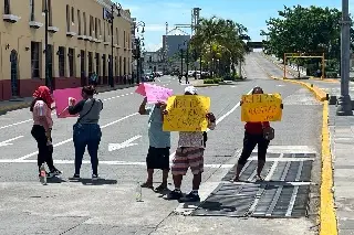 Retiran bloqueo en puente Morelos de Veracruz 