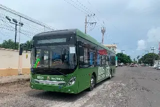 Estrenan autobús climatizado en esta ruta de camiones de pasaje de Veracruz 