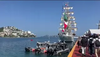 Parte Buque Escuela Cuauhtémoc en viaje de instrucción ¿De dónde?