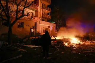 Rusia ataca fábricas de misiles y drones de combate en la capital de Ucrania