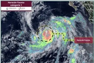 Huracán Fausto se fortalece en el Pacífico; este será su impacto en México