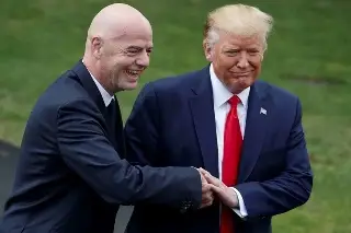 Trump quiere al presidente de FIFA, Gianni Infantino, como secretario general de la ONU