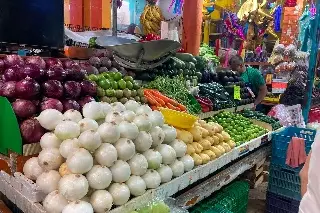 ¿Qué alimento subió casi 20 pesos en el mercado de Veracruz?