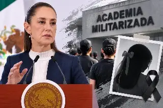 Sheinbaum fija postura por muerte de Dafne Zapata en academia militarizada