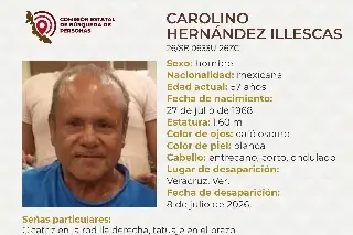 Desaparece hombre en el puerto de Veracruz; estas son sus características 