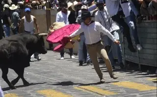 Capea de toros Xico deja 4 lesionados