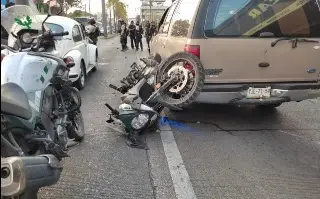 ¿Qué parte de tu cuerpo perderías? El ejercicio que buscan evitar tragedias en motociclistas