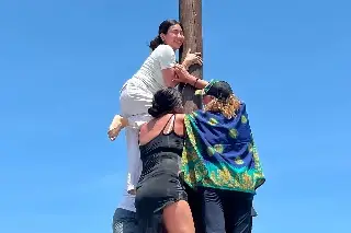 Arrancan las Fiestas de Santa Ana 2025; palo encebado, tradición dos descalificados