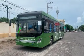¿Qué pasó con el camión 100% eléctrico de la ruta Jamapa? 