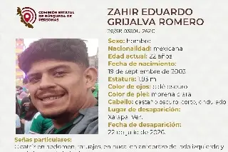 Joven desaparece en Xalapa, Veracruz; mide casi 2 metros 