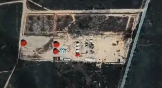 En imágenes satelitales, refinería que operaba en las narices de la Guardia nacional (+Video)