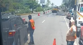 Caos vial en carretera federal Veracruz - Xalapa; conoce la razón 