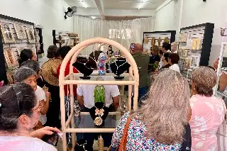 Abren tienda de artículos religiosos para financiar la construcción de templo en Tarimoya