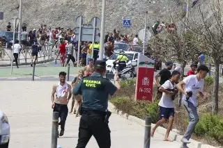 Detienen a 70 personas en Marruecos implicados en disturbios en frontera con Ceuta