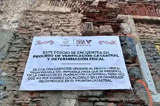 Citan de forma urgente a dueños de lotes y edificios abandonados en Veracruz