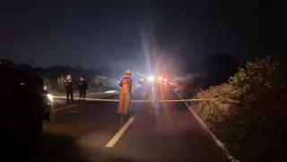 Muere mujer en fatal accidente en carretera de Veracruz; hay un menor y un hombre lesionados