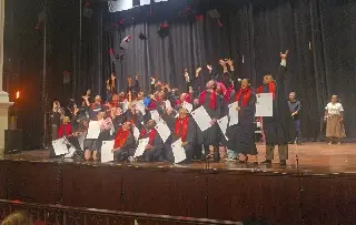 Rafael Perrín apadrina a la quinta generación de actores de la ANDA Veracruz