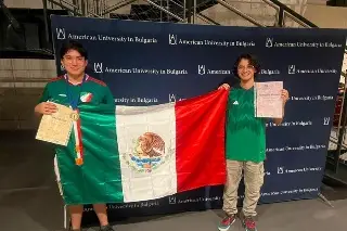 Estudiante de la UV gana oro en matemáticas en Bulgaria