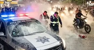 Boca del Río refuerza operativos antirrodadas con más de 120 elementos de seguridad 